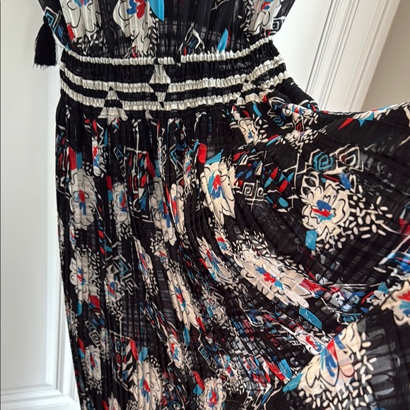 Diane Freis Black Floral Dress - Picture 7 of 8